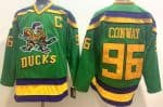 Anaheim Ducks #96 Charlie Conway Green Throwback Jersey