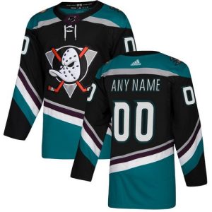 Anaheim Ducks Customized Black Alternater Authentic Jersey