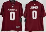 Arizona Cardinals #0 David Johnson Limited Red Vapor Jersey