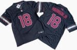 Arizona Cardinals #18 Marvin Harrison Jr Limited Black FUSE Vapor Jersey