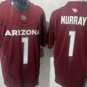 Arizona Cardinals #1 Kyler Murray Limited Red FUSE Vapor Jersey