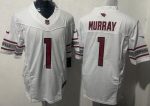 Arizona Cardinals #1 Kyler Murray Limited White FUSE Vapor Jersey
