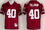 Arizona Cardinals #40 Pat Tillman Red Throwback Jersey