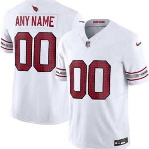 Arizona Cardinals Customized Limited White FUSE Vapor Jersey