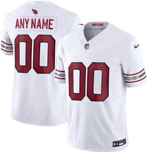 Arizona Cardinals Customized Limited White FUSE Vapor Jersey