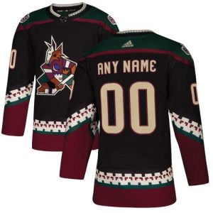 Arizona Coyotes Customized Black Alternate Authentic Jersey