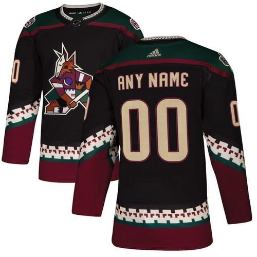 Arizona Coyotes Customized Black Alternate Authentic Jersey