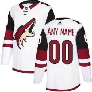Arizona Coyotes Customized White Authentic Jersey