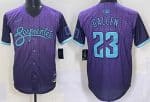 Arizona Diamondbacks #23 Zac Gallen Purple 2025 City Connect Limited Jersey