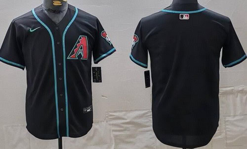 Arizona Diamondbacks Blank Black Limited Jersey