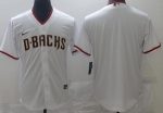 Arizona Diamondbacks Blank White Cool Base Jersey