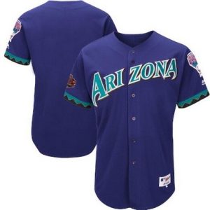 Arizona Diamondbacks Customized Purple Throwback Jersey