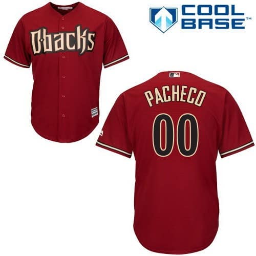 Arizona Diamondbacks Customized Red Cool Base Jersey