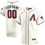 Arizona Diamondbacks Customized Cream Limited Jersey