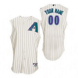 Arizona Diamondbacks Customized White Turn Back The Clock Throwback Jersey