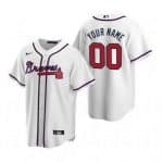 Atlanta Braves Customized White 2020 Cool Base Jersey