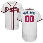 Atlanta Braves Customized White FlexBase Jersey