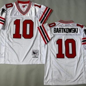 Atlanta Falcons #10 Steve Bartkowski White 1983 Throwback Jersey