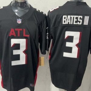 Atlanta Falcons #3 Jessie Bates III Black FUSE Vapor Jersey