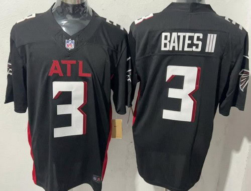 Atlanta Falcons #3 Jessie Bates III Black FUSE Vapor Jersey