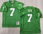Atlanta Falcons #7 Michael Vick Kelly Green 2010 Throwback Jersey