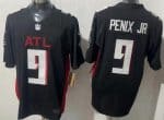 Atlanta Falcons #9 Michael Penix Jr Limited Black FUSE Vapor Jersey