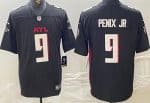 Atlanta Falcons #9 Michael Penix Jr Limited Black Vapor Jersey