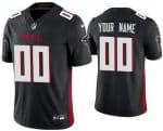 Atlanta Falcons Customized Limited Black FUSE Vapor Jersey