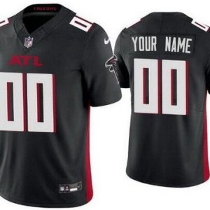 Atlanta Falcons Customized Limited Black FUSE Vapor Jersey
