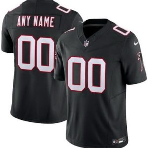 Atlanta Falcons Customized Limited Black Throwback FUSE Vapor Jersey
