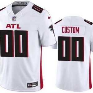 Atlanta Falcons Customized Limited White FUSE Vapor Jersey
