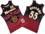 Atlanta Hawks #55 Dikembe Mutombo Red 1996 Throwback Swingman Jersey