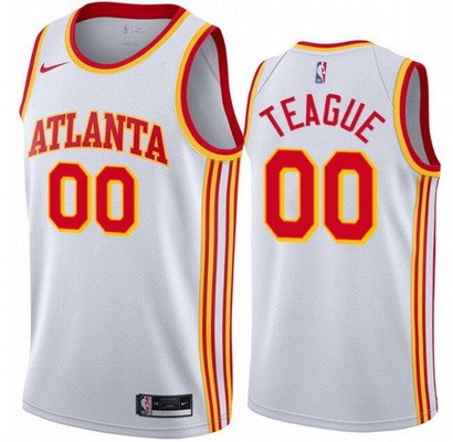 Atlanta Hawks Customized White Association Icon Swingman Jersey