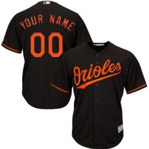 Baltimore Orioles Customized Black Cool Base Jersey