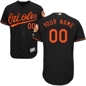 Baltimore Orioles Customized Black FlexBase Jersey