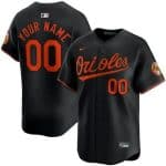 Baltimore Orioles Customized Black Limited Jersey