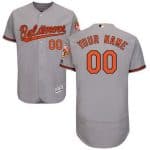 Baltimore Orioles Customized Gray FlexBase Jersey