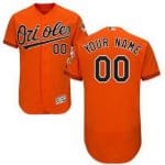 Baltimore Orioles Customized Orange FlexBase Jersey