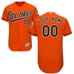 Baltimore Orioles Customized Orange FlexBase Jersey