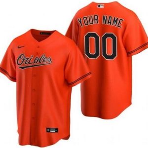 Baltimore Orioles Customized Orange Nike Cool Base Jersey