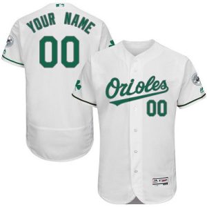 Baltimore Orioles Customized White Celtic FlexBase Jersey