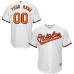 Baltimore Orioles Customized White Cool Base Jersey