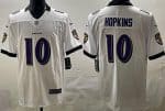 Baltimore Ravens #10 DeAndre Hopkins Limited White Vapor Jersey