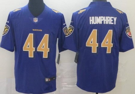 Baltimore Ravens #44 Marlon Humphrey Limited Purple Rush Color Jersey