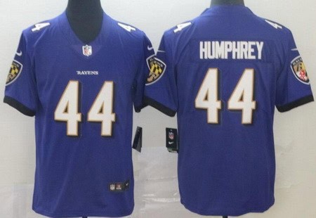 Baltimore Ravens #44 Marlon Humphrey Limited Purple Vapor Untouchable Jersey