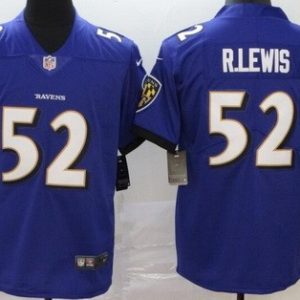 Baltimore Ravens #52 Ray Lewis Limited Purple Vapor Untouchable Jersey