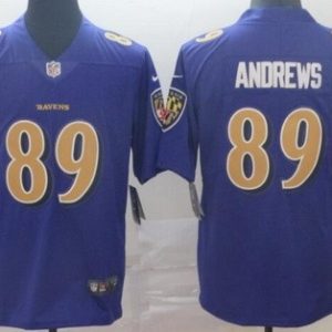 Baltimore Ravens #89 Mark Andrews Limited Purple Rush Color Jersey