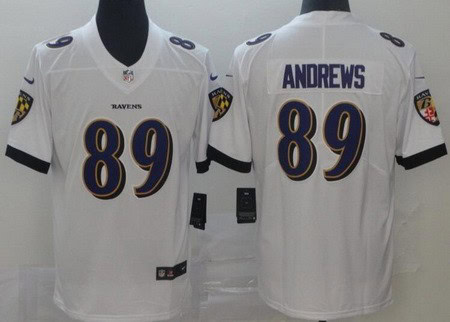 Baltimore Ravens #89 Mark Andrews Limited White Vapor Untouchable Jersey