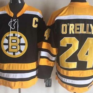 Boston Bruins #24 Terry OReilly Black Throwback Jersey