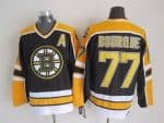 Boston Bruins #77 Ray Bourque Black Retro Jersey